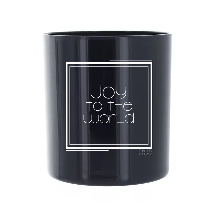 Joy To The World organic scented candle