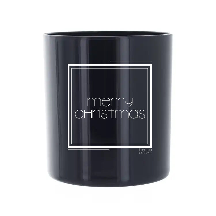 Merry Christmas organic scented candle