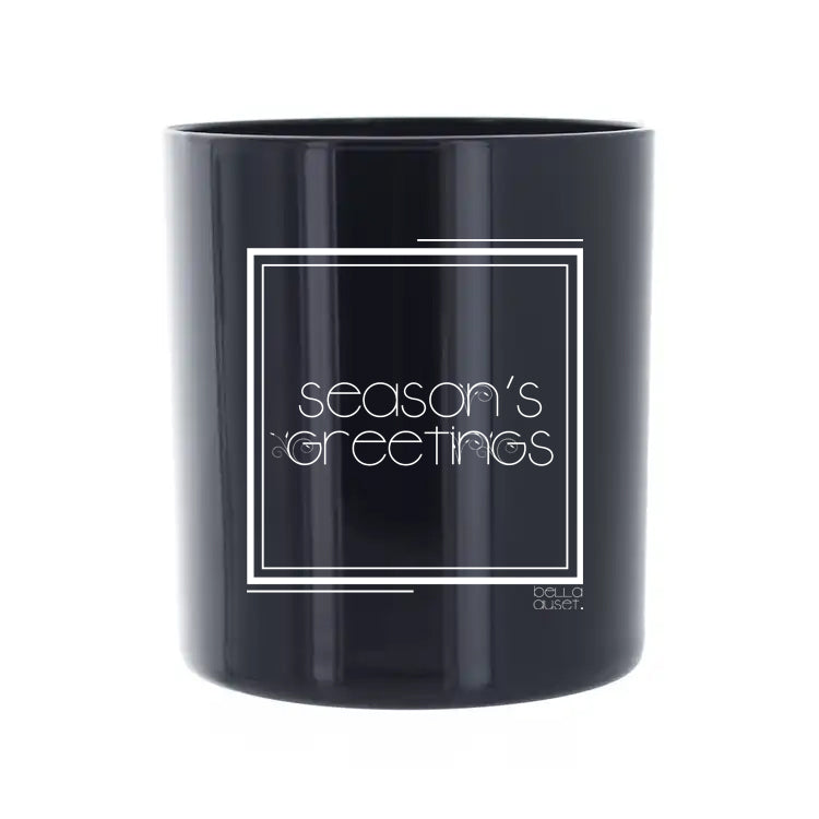 Seasons Greetings organic scented candle