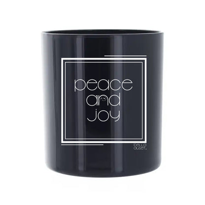 Peace and Joy organic scented candle